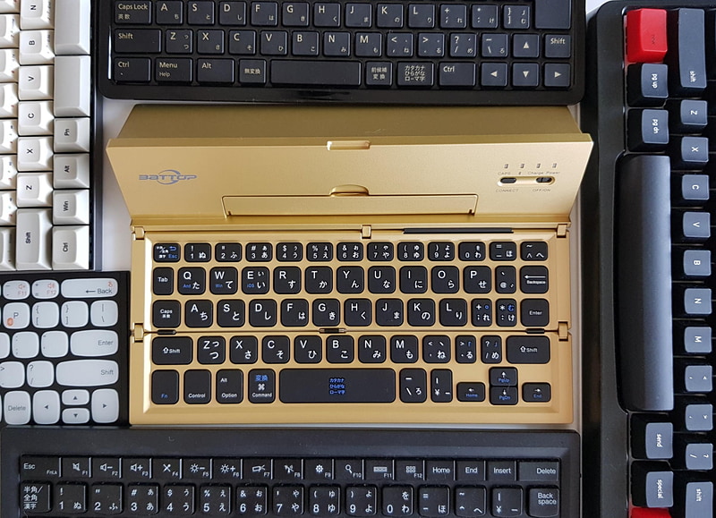 ブラインドタッチすらできない筆者だがキーボードは大好きだ