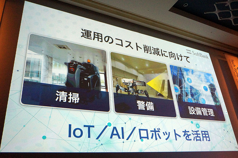 ロボット、AI、IoTを駆使する