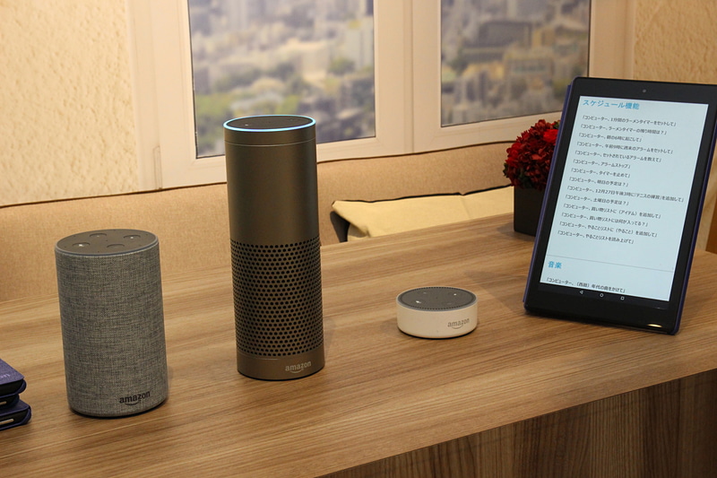 国内初というechoのタッチ＆トライコーナー