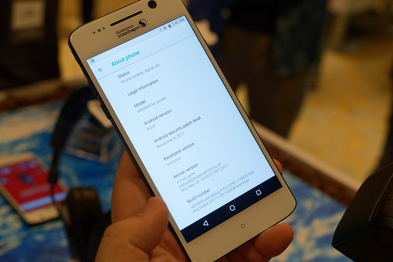 OSの端末情報にも「SDM845」と表記されている