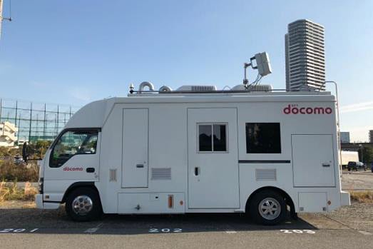 5G移動局装置搭載の測定車両
