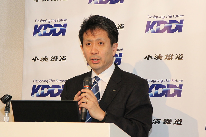 KDDI ビジネスIoT企画部 部長 原田圭吾氏