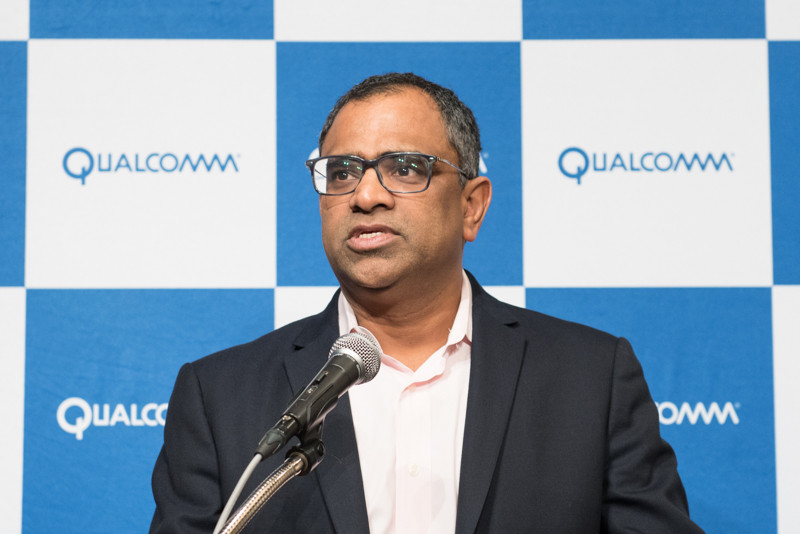 Qualcomm Technologies Senior Vice President, Product Management, IoTのRaj Talluri（ラジ・タルーリ）氏