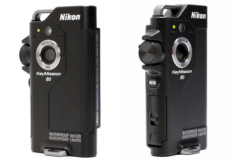 ニコンの超小型デジカメ「KeyMission 80」。アップデートがかかるたびに使いやすさが向上しているという感じ。