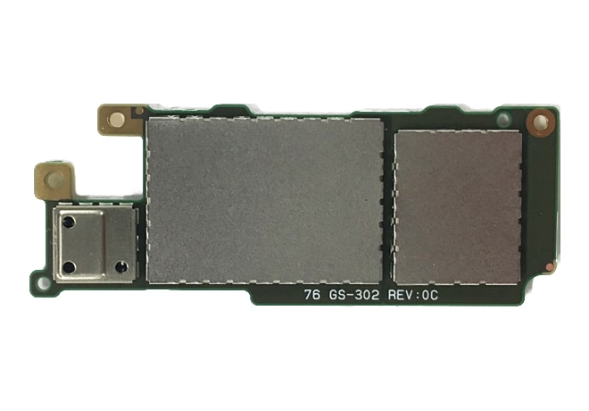 実際には3つのゾーンがそれぞれシールドされ、ノイズを遮断する