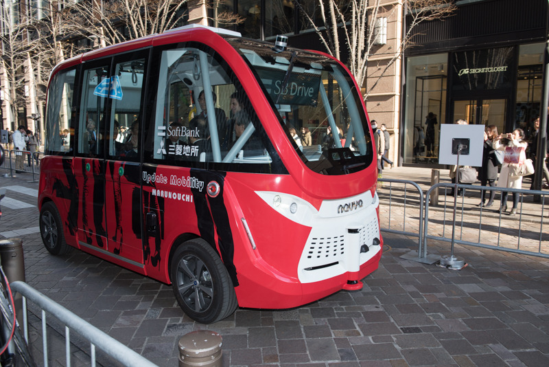 主催者など関係者も試乗