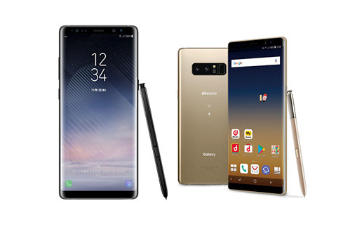 2位「Galaxy Note8」