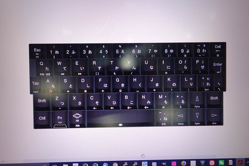 日本語のキーボード配列デザイン