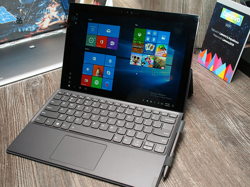 Snapdragon 835を搭載したWindows 10タブレット「Miix 630」