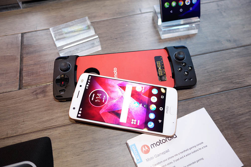 ゲームパッドのMoto Mods
