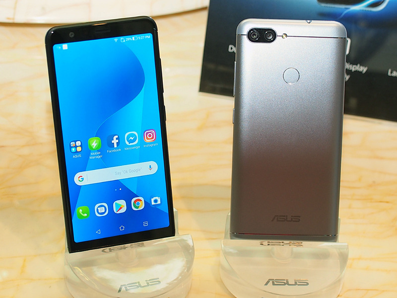 米国向けに発表された「ZenFone Max Plus（M1）」