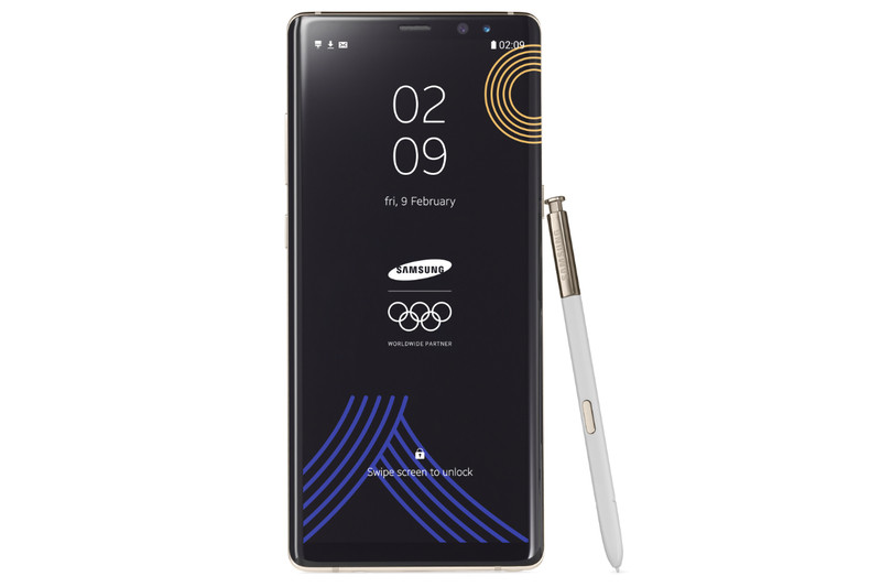 「Galaxy Note8 PyeongChang 2018 Olympic Games Limited Edition」