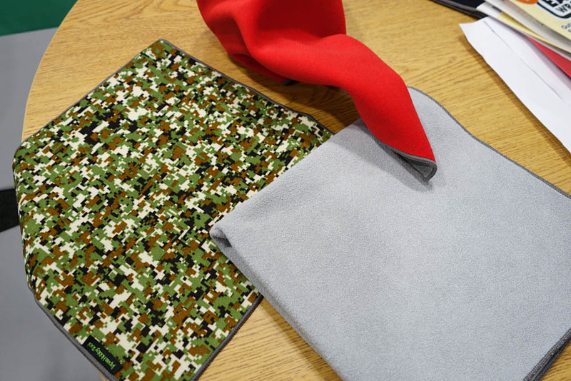 何種類かの色や柄をラインナップ