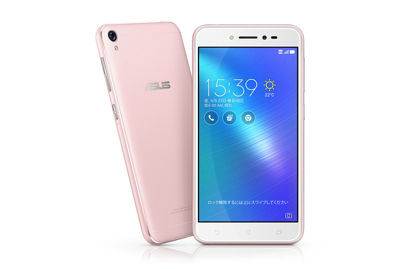 「ZenFone Live」（ZB501KL）		「ZenFone Live」（ZB501KL）