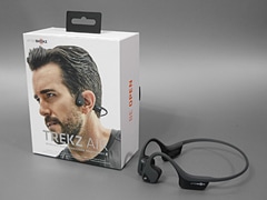 初体験の骨伝導ヘッドホンにカルチャーショック、AfterShokz「TREKZ