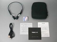 初体験の骨伝導ヘッドホンにカルチャーショック、AfterShokz「TREKZ