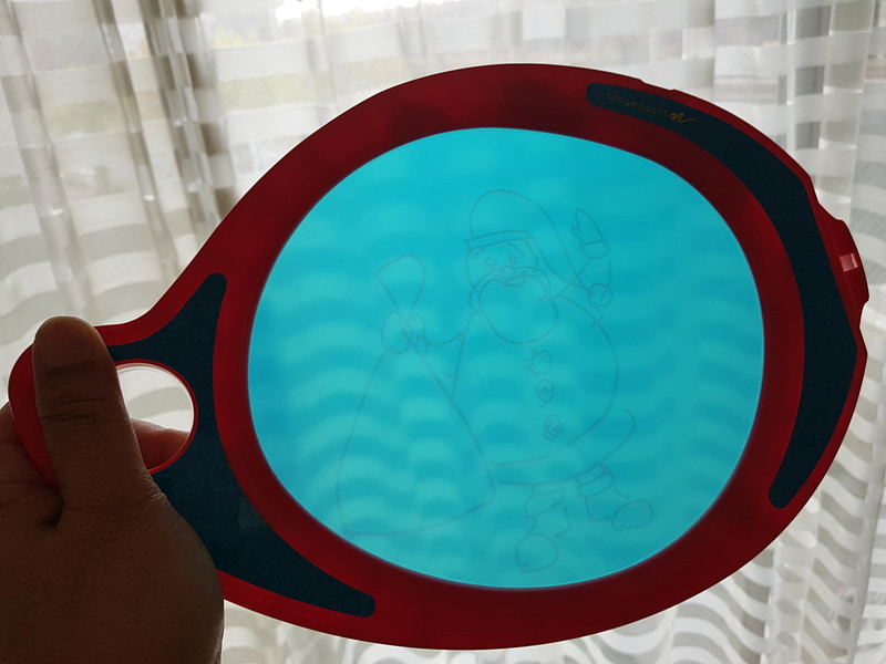 iPadアプリの指示に従って行くといろんな絵が完成する