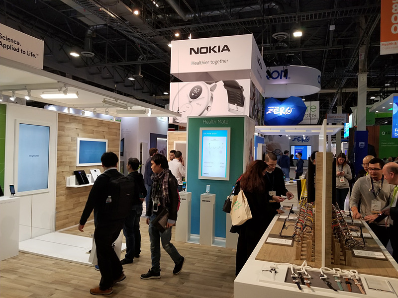 CES 2018のNokiaブース