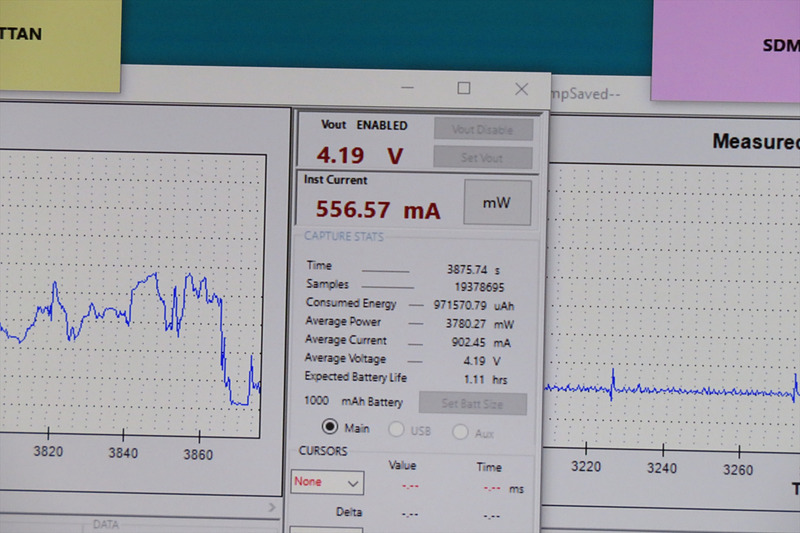 Snapdragon 835の電力消費量