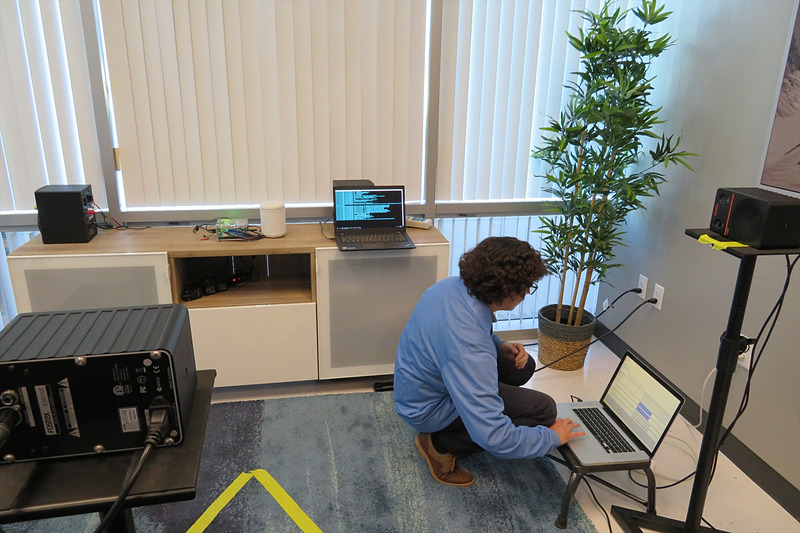 オーディオラボでは家庭環境をシミュレーション