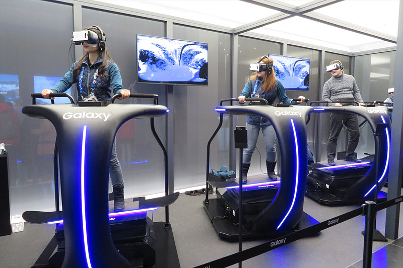 スノーボードのVR体験