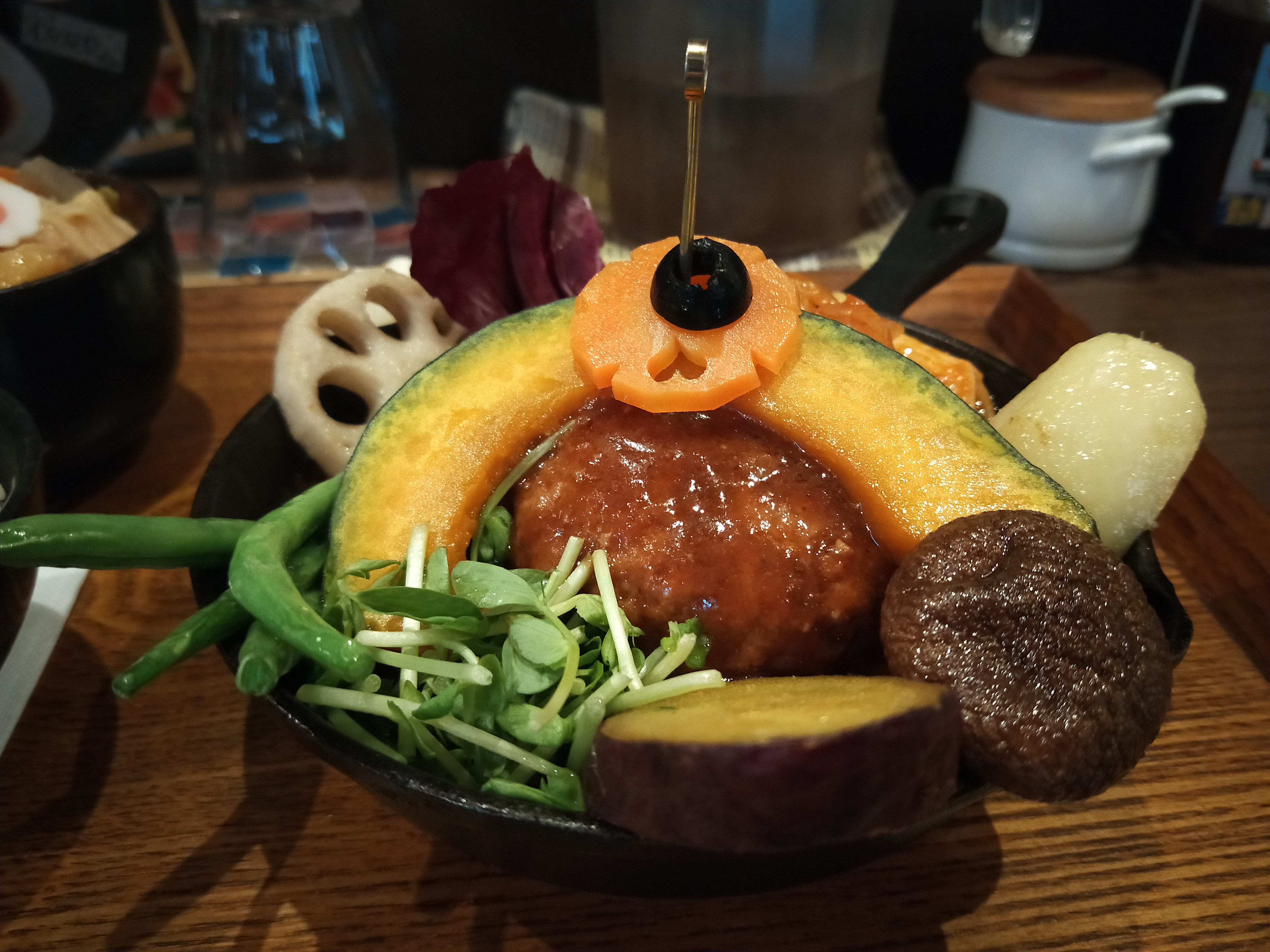 食事の撮影サンプル