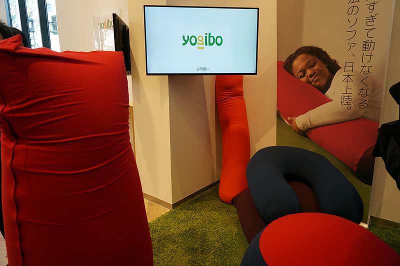 Yogiboのソファ