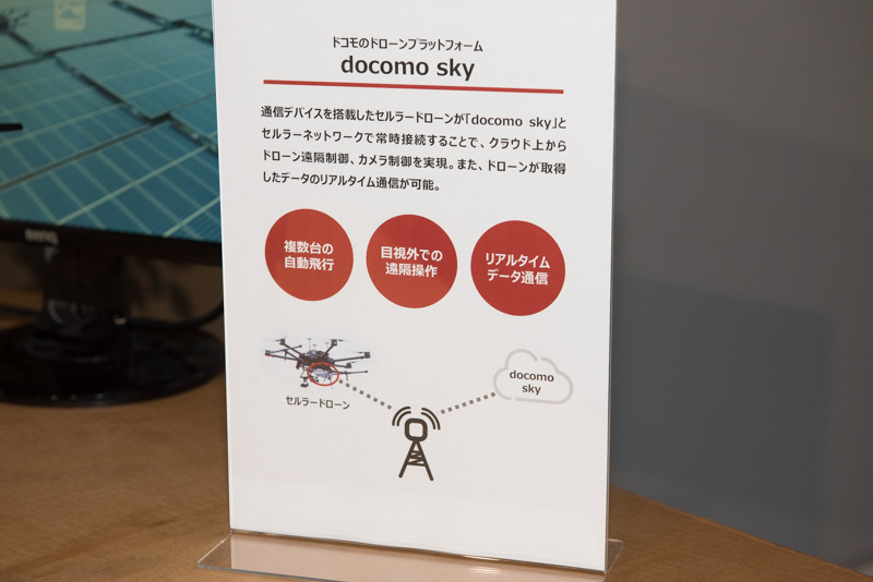 セルラードローンはリアルタイムのデータ取得や目視外での遠隔制御も可能