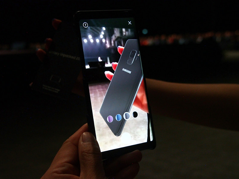 イベントではAR機能も活用された