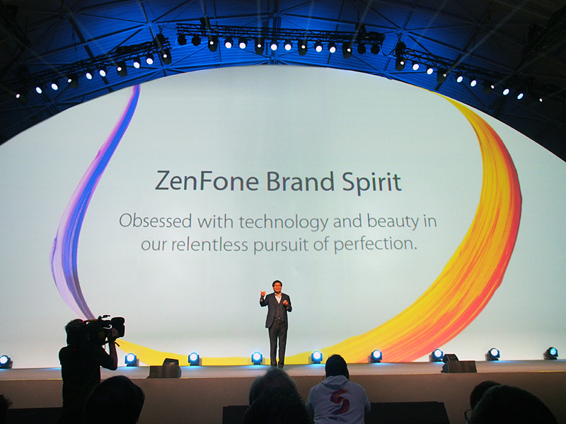 ZenFoneのブランドスピリットが語られた