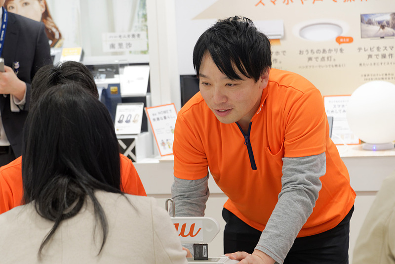 KDDI 広報部 メディア開発グループ グループリーダーの西原由哲氏