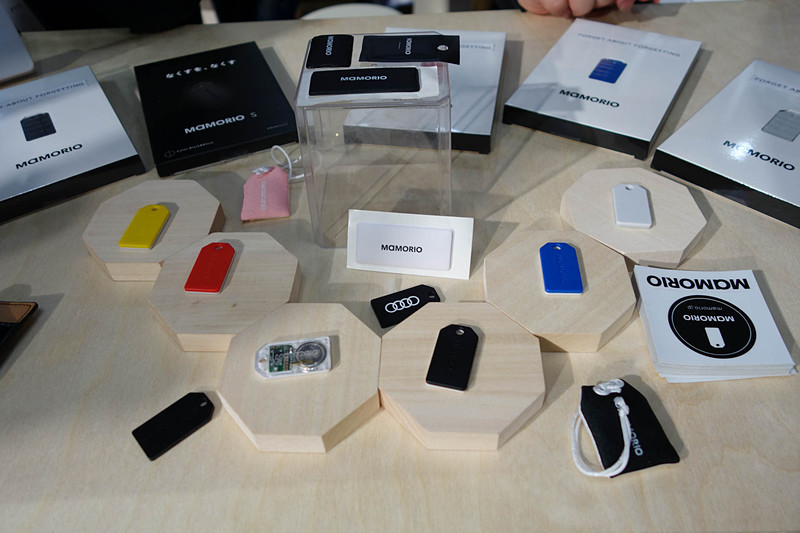 MAMORIOシリーズ。組み込み向けのパックタイプやシールタイプなども展示されていた