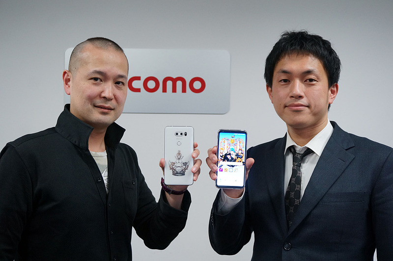 鹿島氏（左）と津田氏（右）