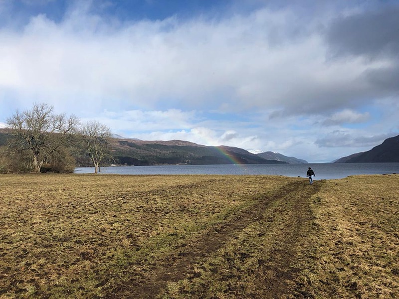 今回はネス湖にも行った。ハンターランクが足りなくてネッシーには遭遇できなかったが虹は撮れた