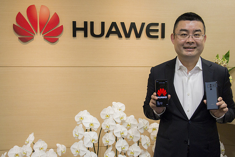 ファーウェイ デバイス 日本・韓国リージョン プレジデント 呉波氏（2017年12月撮影）