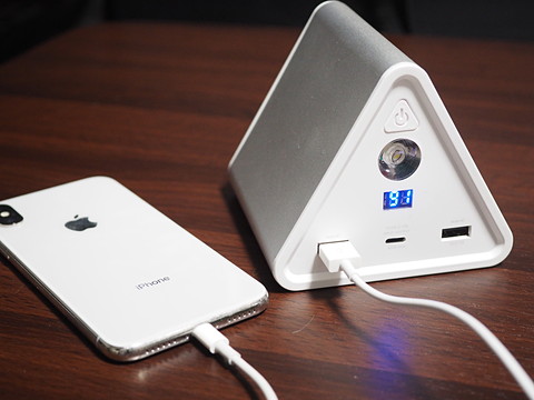 場所を選ばず充電できる「cheero Power Mountain 50000mAh