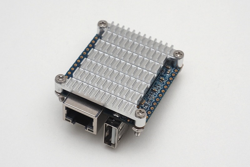 まずヒートシンクを付けて単体で動作確認
