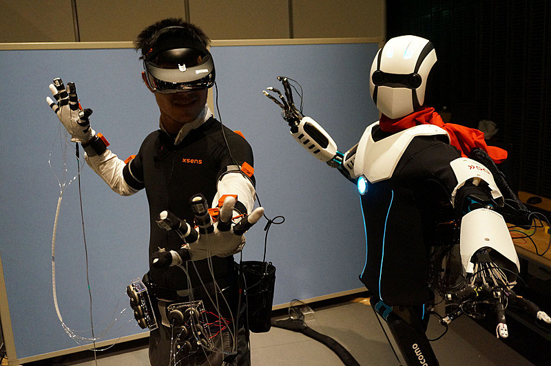 人型ロボット体験