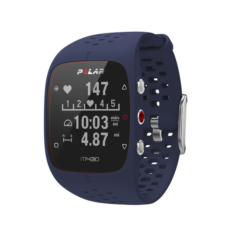 「Polar M430」ブルー
