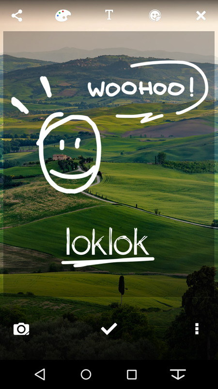 ロック画面に手書きしてキャンバスを共有できる「LokLok」