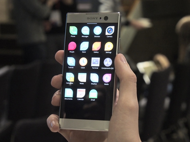 Xperia Xで動作する製品版のSailfish OS
