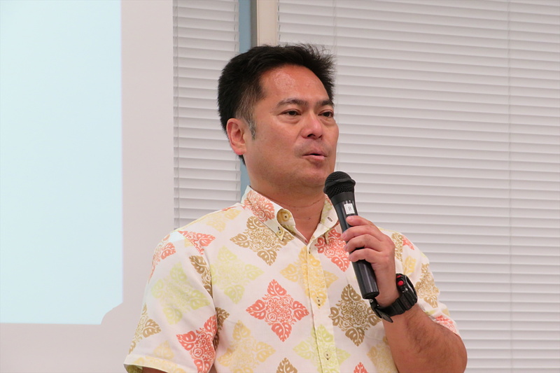 沖縄県文化観光スポーツ部空手振興課 課長の山川哲男氏