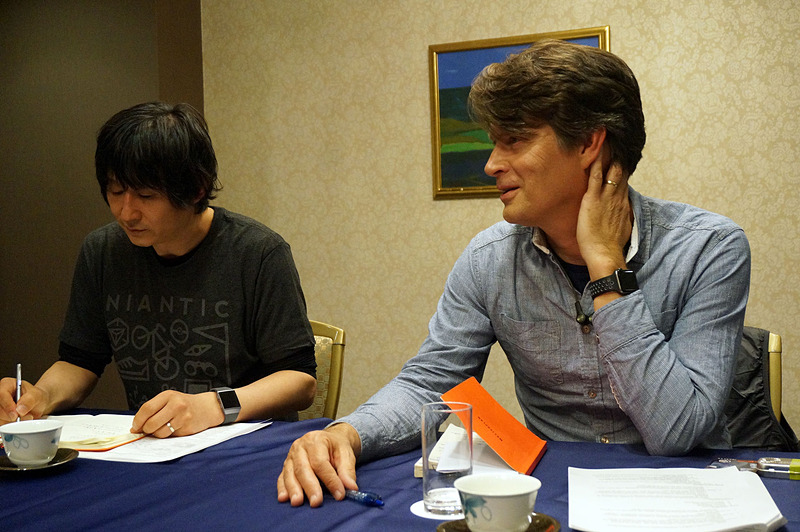 アジア統括本部長の川島氏（左）とハンケ氏（右）