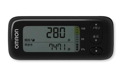 最近使いはじめたオムロン製ヘルスケア機器×3機種。どれもスマートフォンとBluetooth接続でき、スマートフォン用アプリ「OMRON connect」（<a href="https://www.omronconnect.com/jp/ja_def/" class="strong bn" target="_blank">公式ページ</a>）で計測データを閲覧・管理できます。機種は左から、「手首式血圧計 HEM-6324T」「体重体組成計 HBF-255T カラダスキャン」「活動量計 HJA-405T カロリスキャン」です。