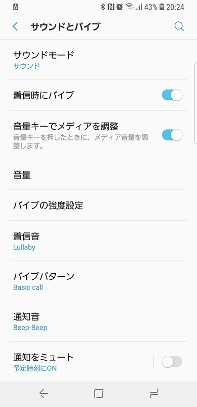 本体設定画面はこんな感じですが……