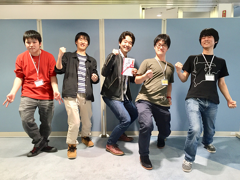 「観光対戦」で最優秀賞を獲得した「WD」