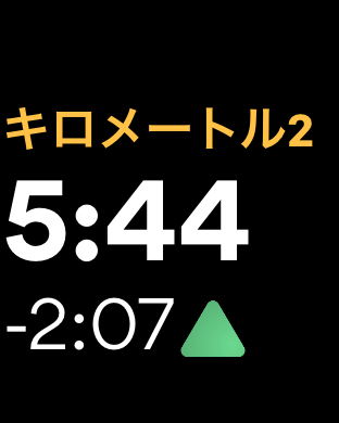 トレーニングアプリ「Runkeeper」の表示。走行距離と現在のペースが把握しやすいので、筆者はこれを愛用しています。たまに結果のスマホ側への反映が遅れることがあるのが玉に瑕