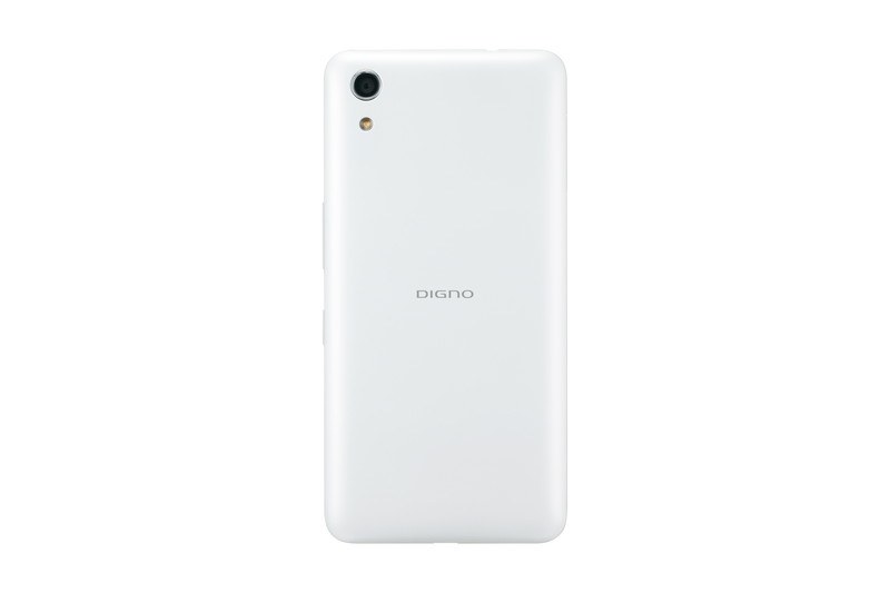 「DIGNO J」パールホワイト