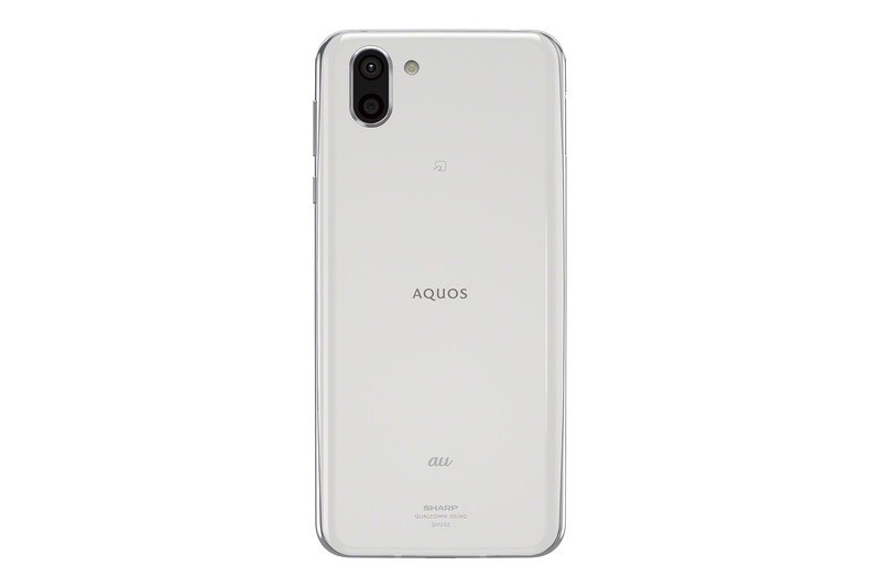 「AQUOS R2 SHV42」プラチナホワイト