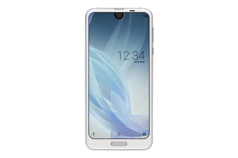 「AQUOS R2 SHV42」プラチナホワイト